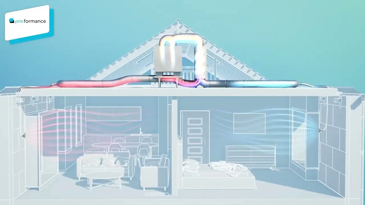 Serielle Sanierung mit zentraler Lüftungsanlage - Eine Systemlösung von Saint-Gobain pre.formance. thumbnail